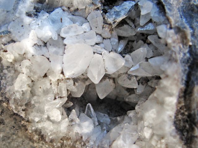 Cristales en las rocas